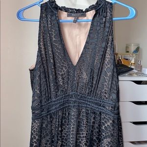 Black cocktail dress